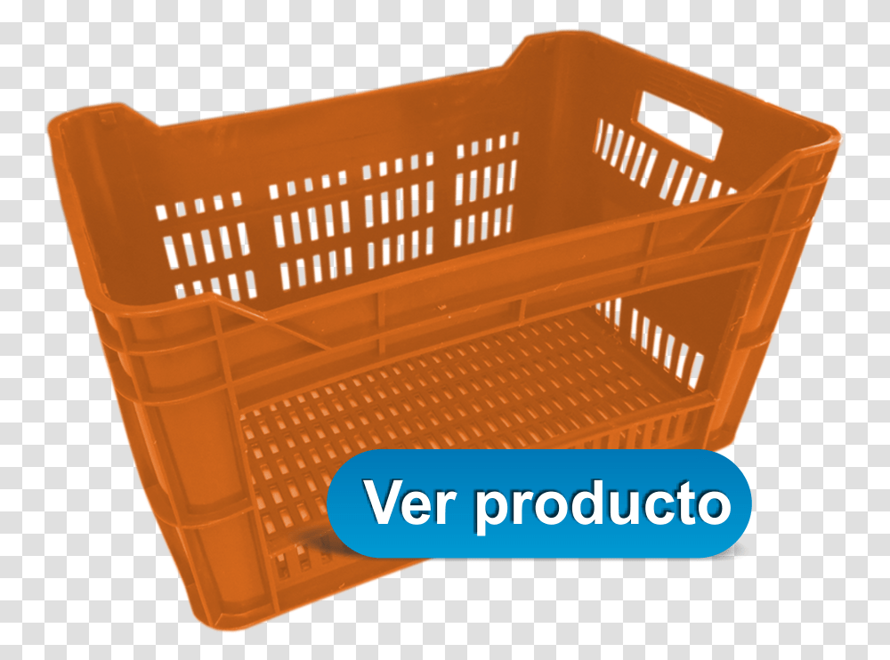Canasta Perforada Frontal Storage Basket, Box, Shopping Basket, Crate Transparent Png