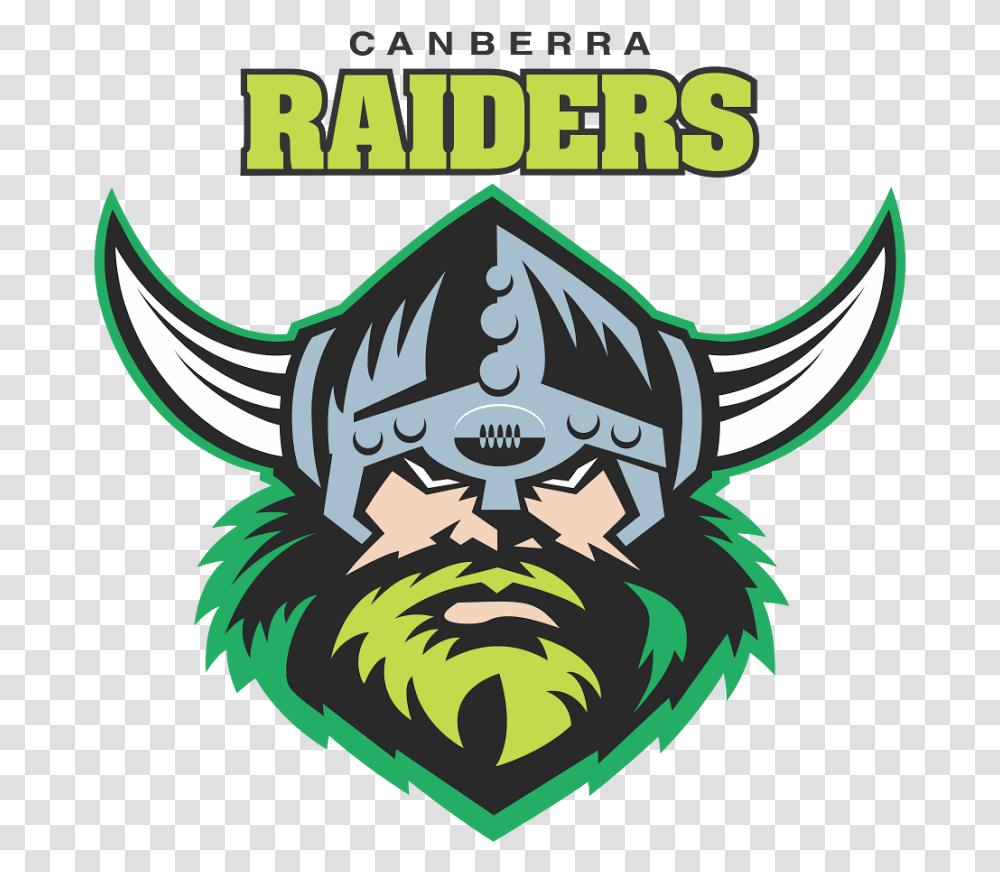 Canberra Raiders Logo Canberra Raiders Logo, Poster, Advertisement, Symbol, Pirate Transparent Png