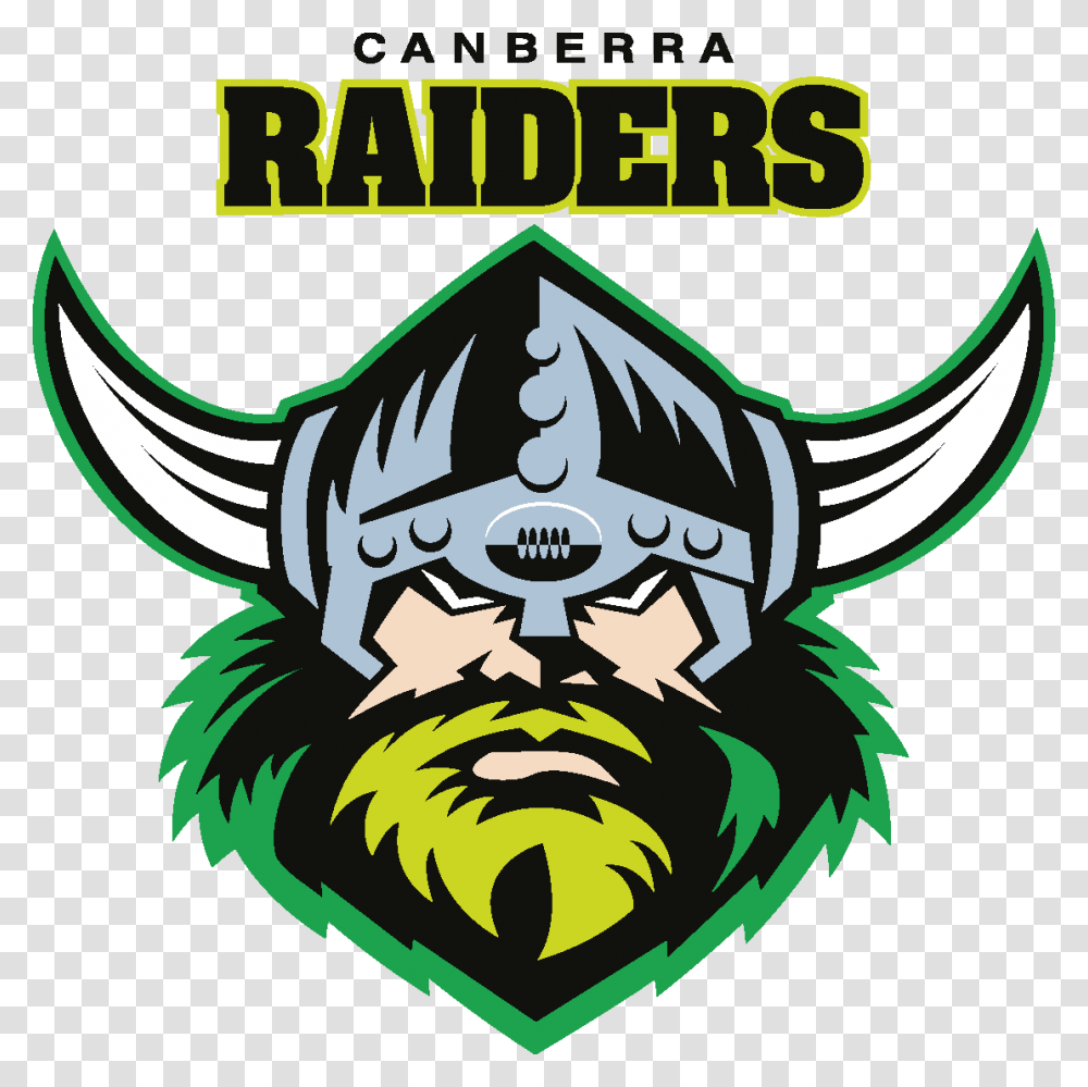 Canberra Raiders Logo Download Vector Canberra Raiders Logo, Advertisement, Poster, Paper, Symbol Transparent Png