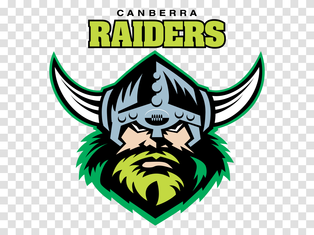 Canberra Raiders Logo Nrl Raiders Logo, Poster, Advertisement, Pirate Transparent Png