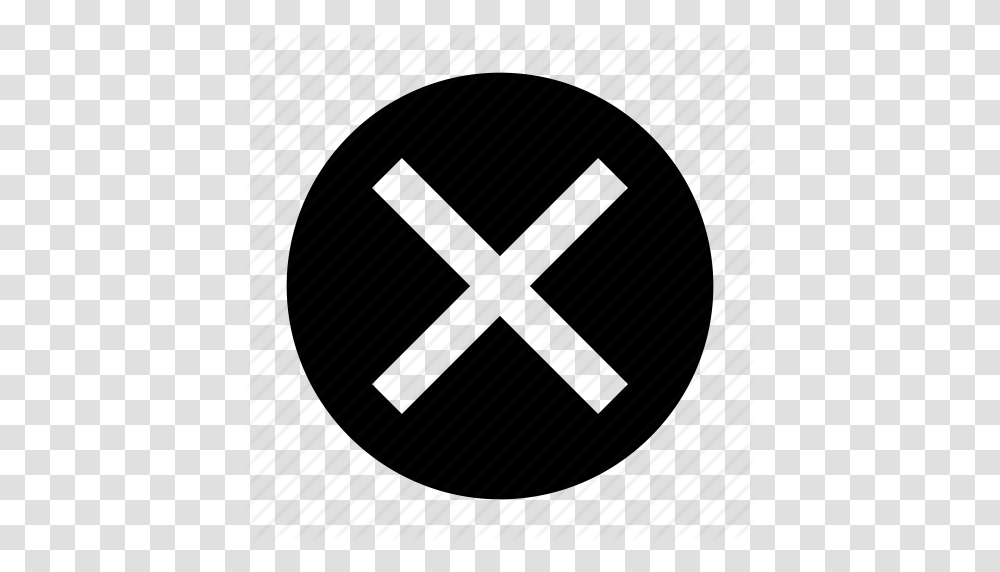 Cancel Close Button Cross Delete Symbol X Mark Icon, Number, Logo, Trademark Transparent Png