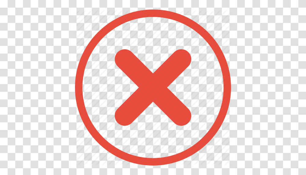 Cancel Close Closed Exit Stop Tick X Sign Icon, Label, Logo Transparent Png
