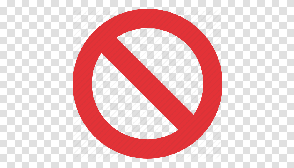 Cancel Cross Exit No Not Allowed Stop Wrong Icon, Road Sign, Rug, Stopsign Transparent Png