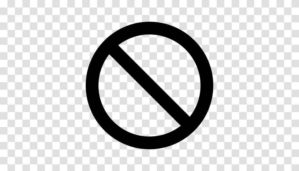 Cancel Forbidden No Icon, Gray, World Of Warcraft Transparent Png
