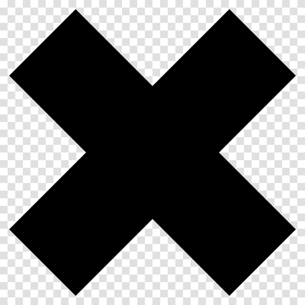 Cancel Icon Black Cross, Logo, Trademark, Axe Transparent Png