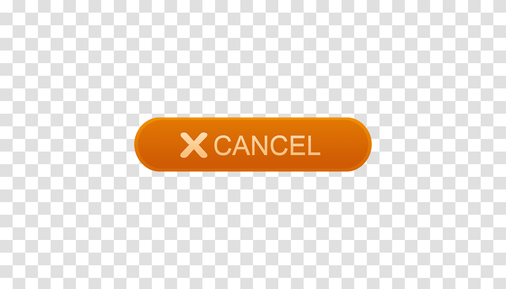 Cancel Orange Button, Logo, Label Transparent Png