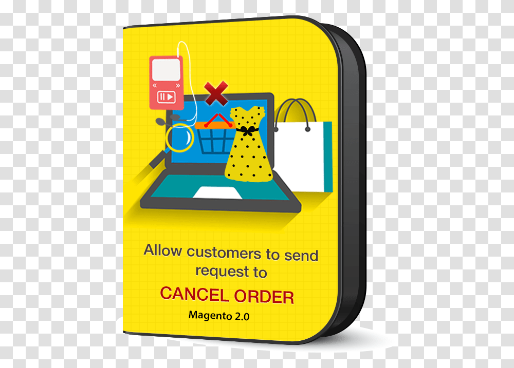 Cancel Order Magento Cartoon, Poster, Advertisement, Flyer, Paper Transparent Png