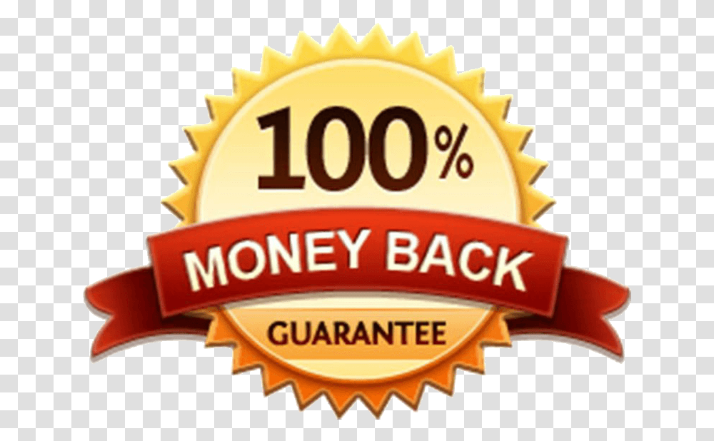 Cancel Your Transformation Program And You Also Have 100 Percent Money Back Guarantee, Label, Logo Transparent Png