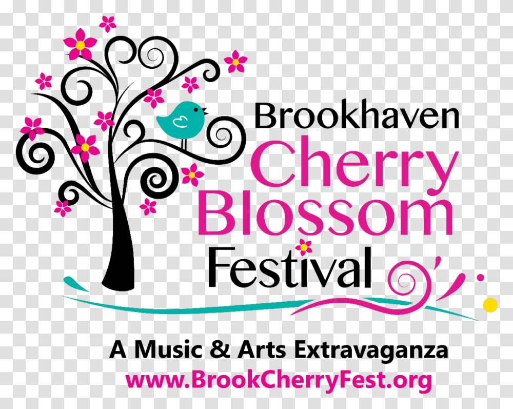 Cancelled Brookhaven Cherry Blossom Festival The Aha Dot, Text, Graphics, Art, Alphabet Transparent Png
