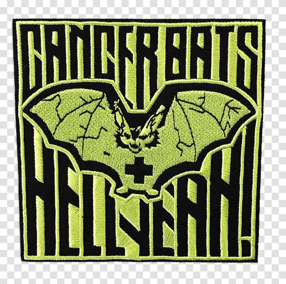 Cancer Bats Hell Yeah Patch Automotive Decal, Logo, Symbol, Poster, Advertisement Transparent Png