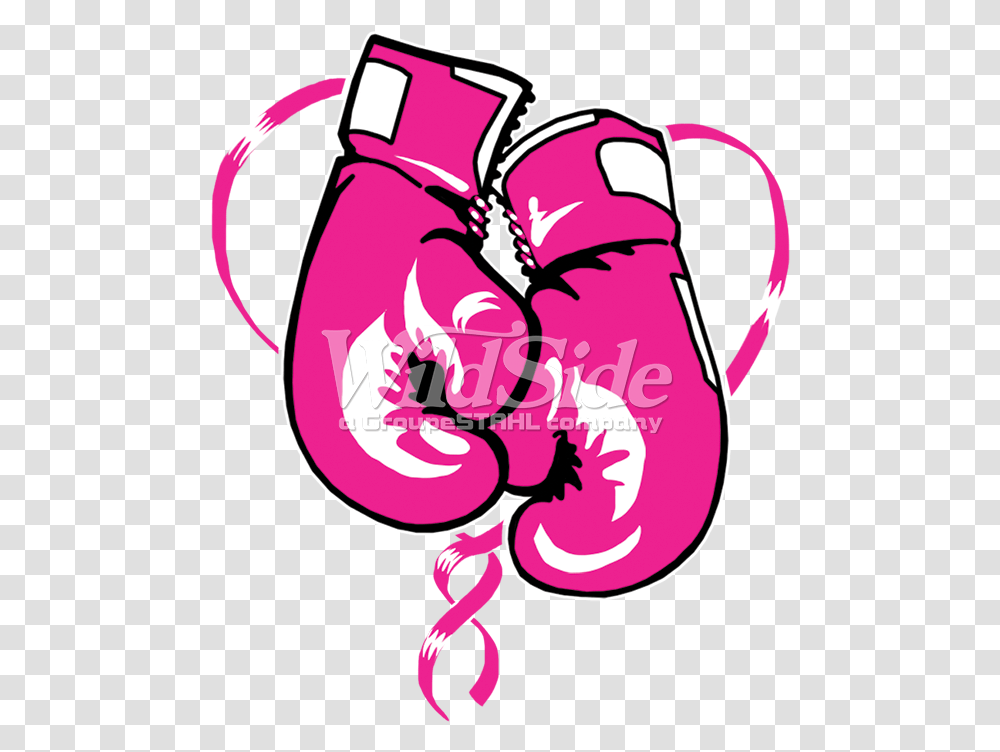 Cancer Boxing Glove & Free Glovepng Pink Boxing Gloves, Heart, Hand, Dynamite, Bomb Transparent Png
