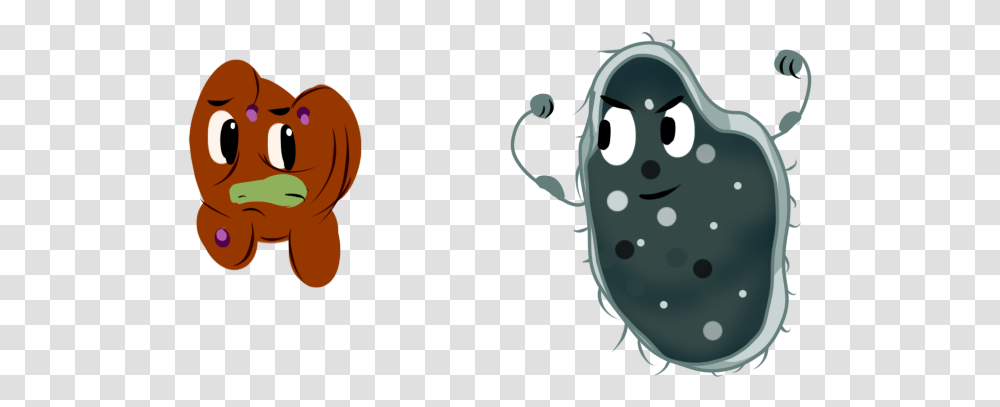 Cancer Fighting Mirror News Cartoon Bacteria With Muscles, Plant, Food, Mouse, Hardware Transparent Png