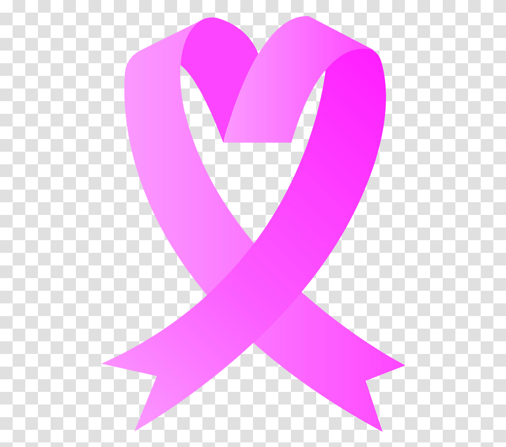 Cancer Ribbon Clipart Heart Mental Health Symbol, Purple, Text, Label, Graphics Transparent Png
