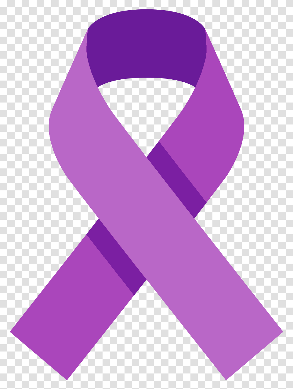 Cancer Ribbon Icon Its A White Cancer Awareness Ribbon Awareness Ribbon, Purple, Corridor, Sash Transparent Png
