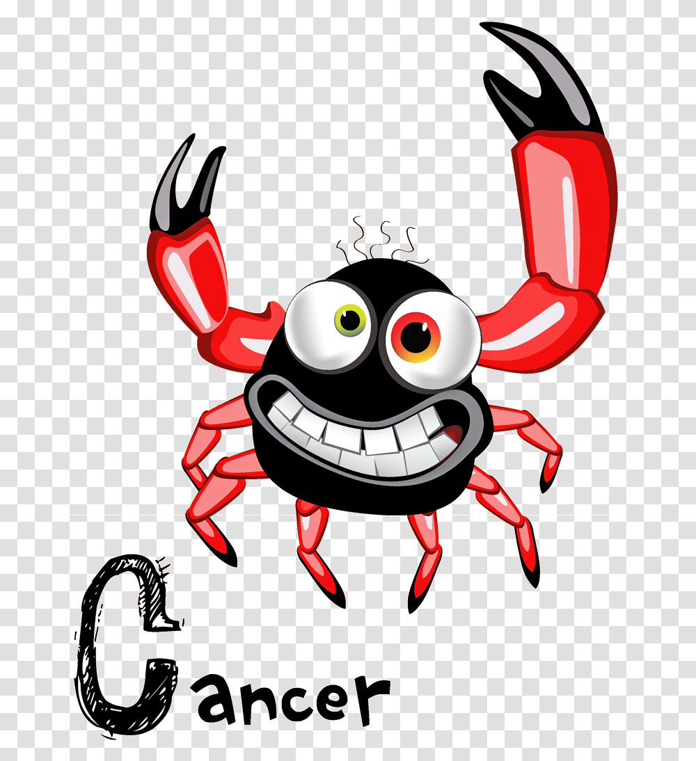 Cancer Zodiac Cancer Love Sagittarius, Seafood, Sea Life, Animal, Crab Transparent Png