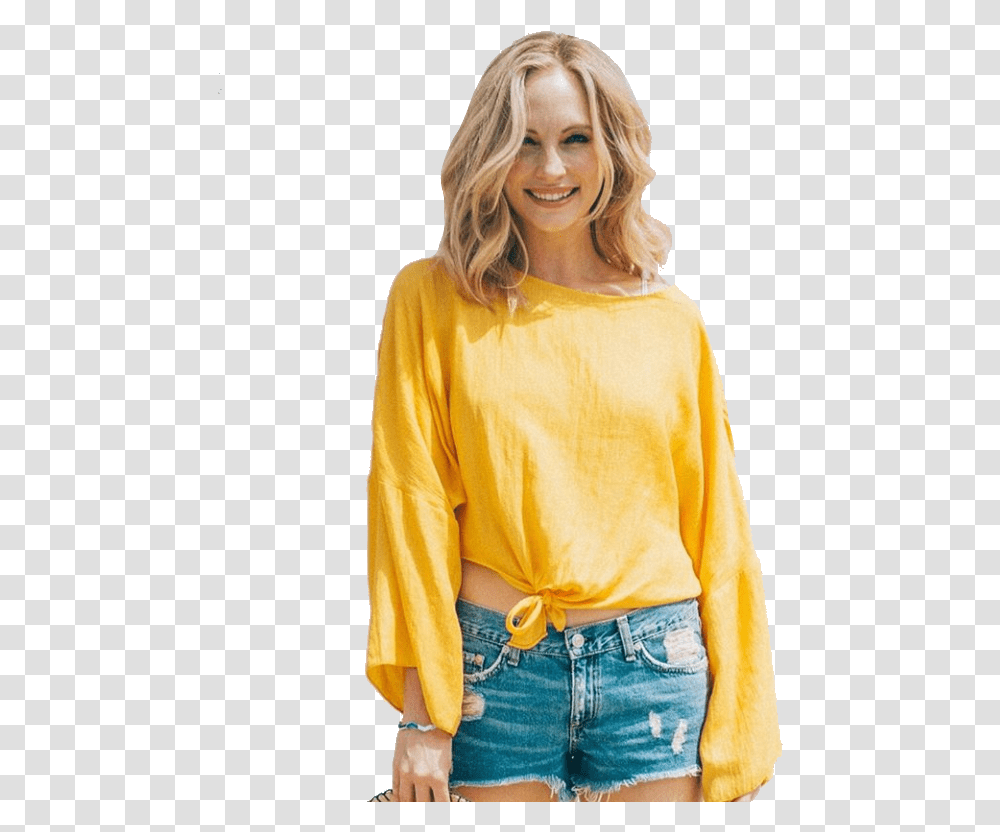 Candiceaccola Candiceking Carolineforbes Tvd Blouse, Apparel, Sleeve, Female Transparent Png