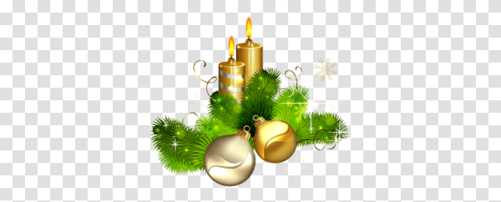 Candle And Vectors For Free Download Dlpngcom Christmas Candle, Ornament, Diwali Transparent Png