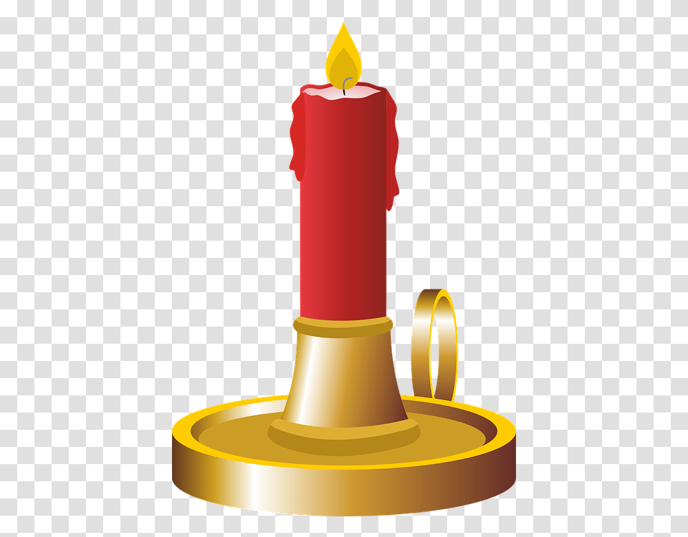 Candle Candlestick Light Free Vector Graphic On Pixabay Kandil, Clothing, Apparel, Lamp, Hat Transparent Png