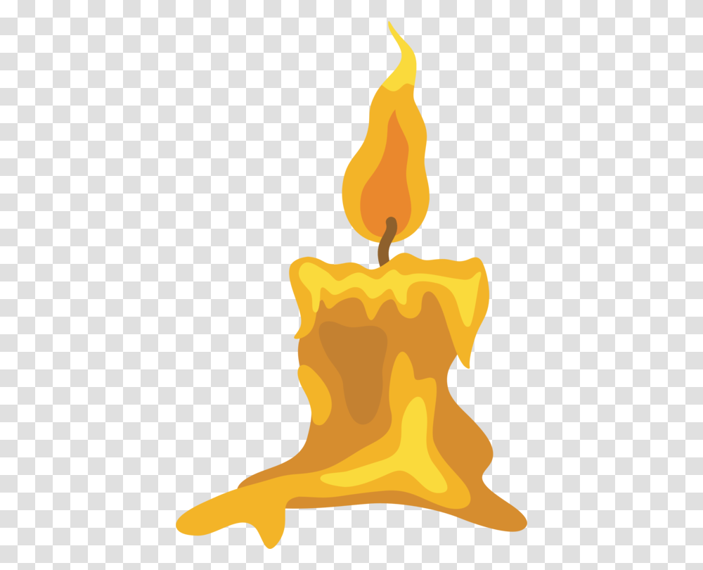 Candle Cartoon Drawing Flame, Fire Transparent Png