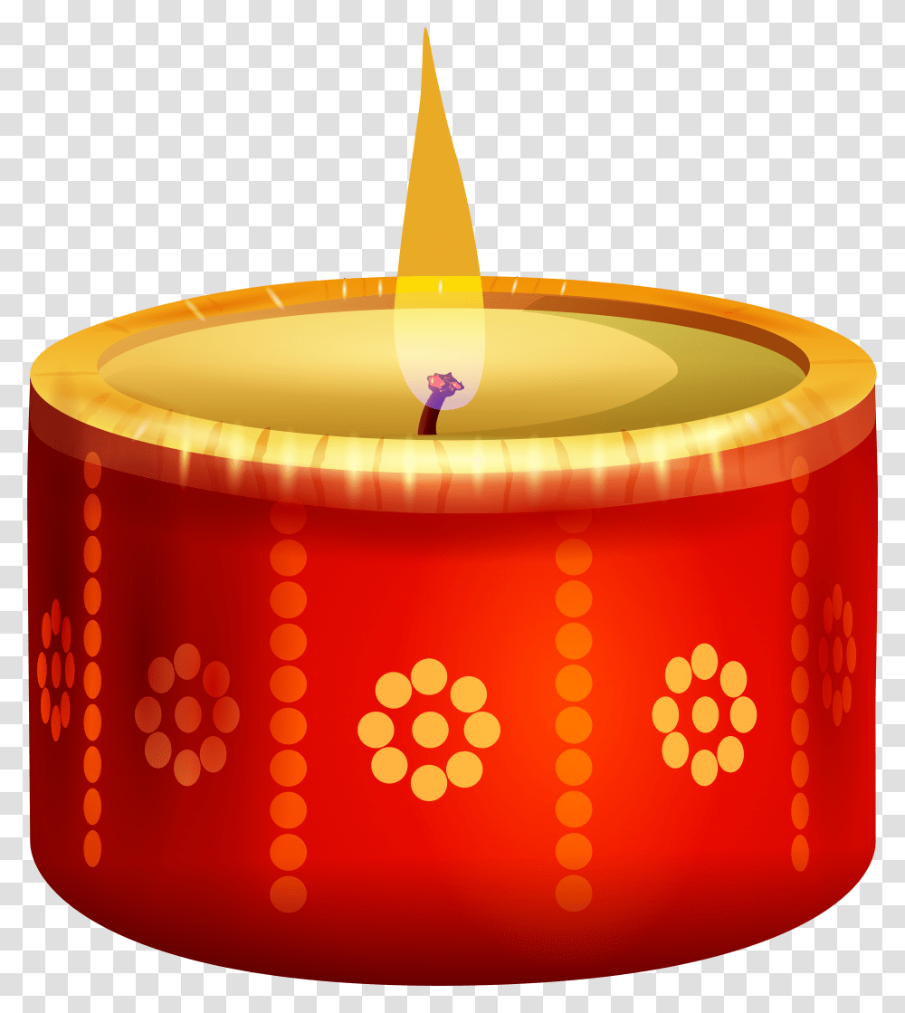 Candle Clip Art Red Transparent Png