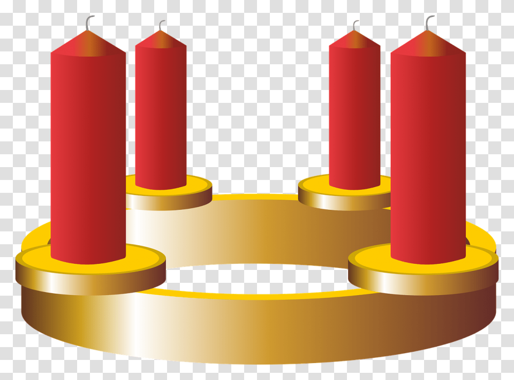 Candle Clipart Advent First, Bomb, Weapon, Weaponry, Cylinder Transparent Png