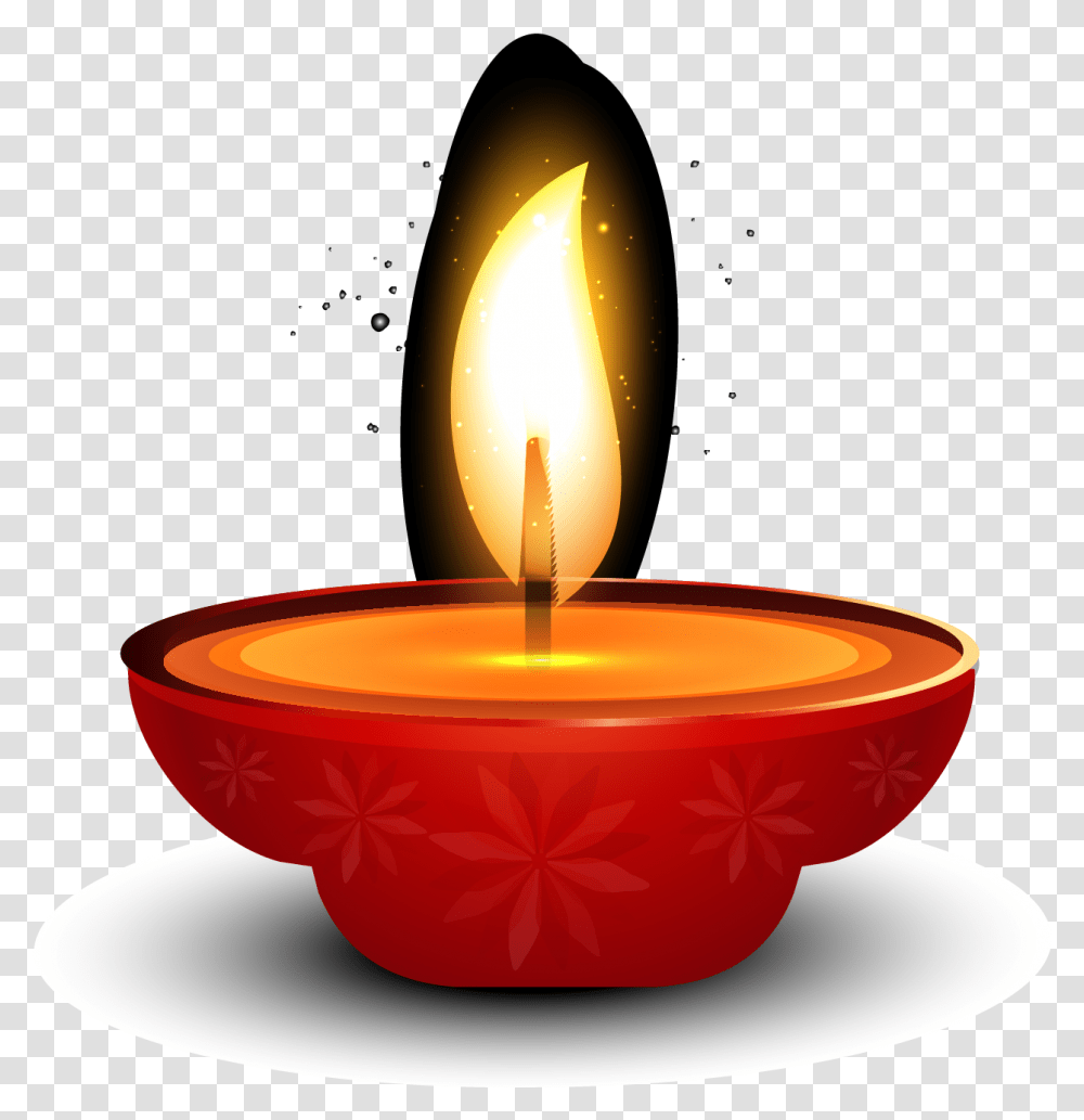 Candle, Diwali, Lamp, Fire, Flame Transparent Png