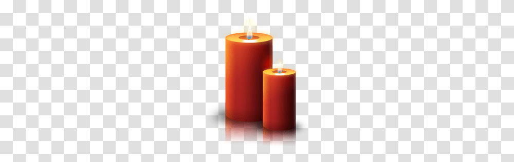 Candle, Fire, Flame, Cylinder Transparent Png