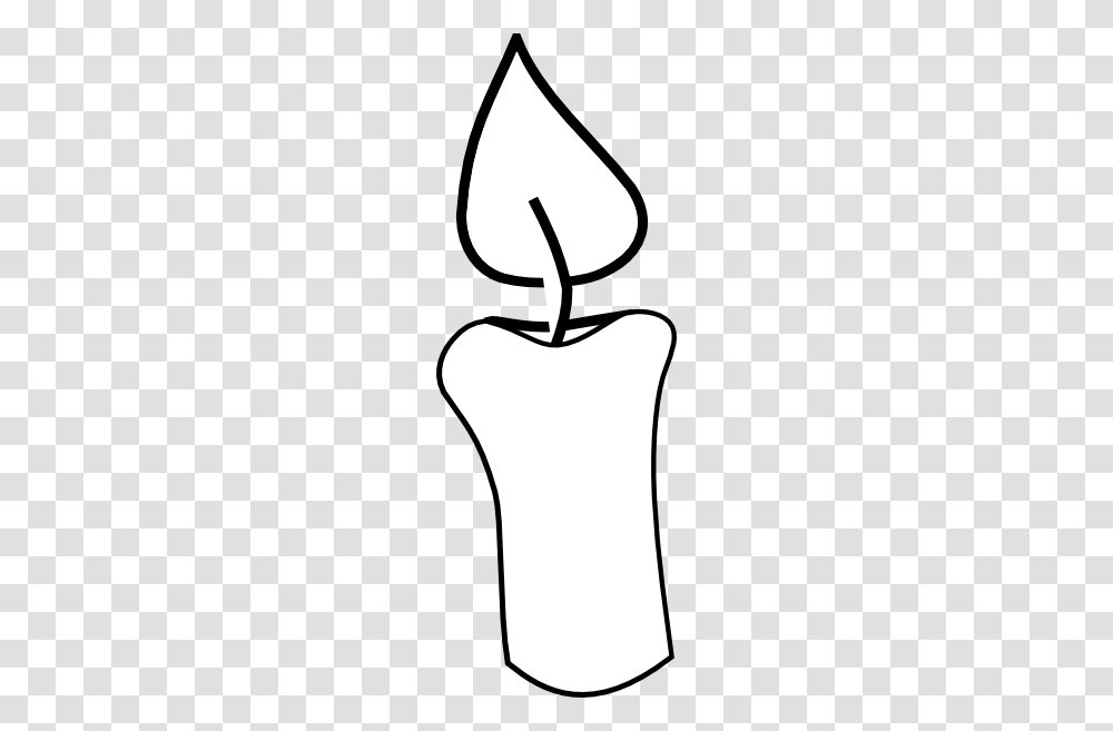 Candle Flame Clipart Black And White Birthday Candle Clipart, Stencil, Label Transparent Png