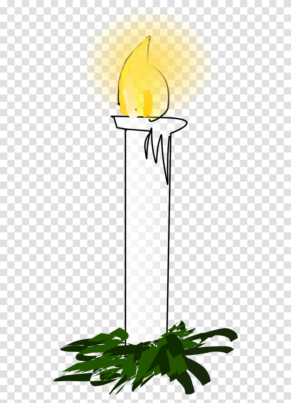 Candle Free Clip Art, Plant, Lamp, Flower, Blossom Transparent Png
