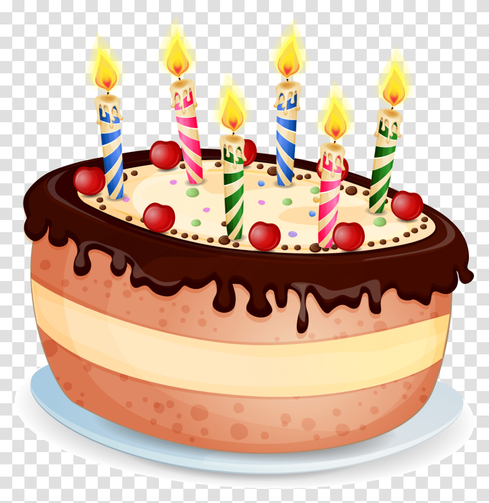 Candle Happy Birthday, Birthday Cake, Dessert, Food Transparent Png