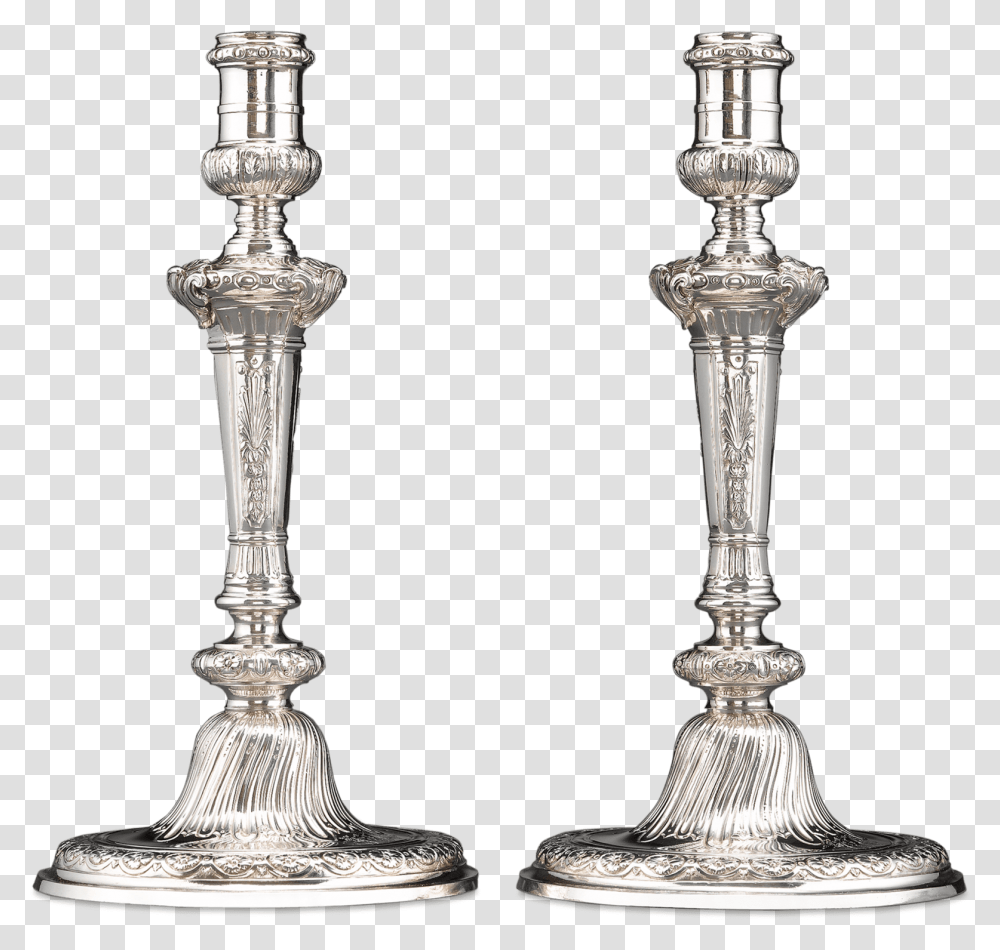 Candle Holder Silver Candlesticks, Glass, Goblet, Crystal, Bronze Transparent Png