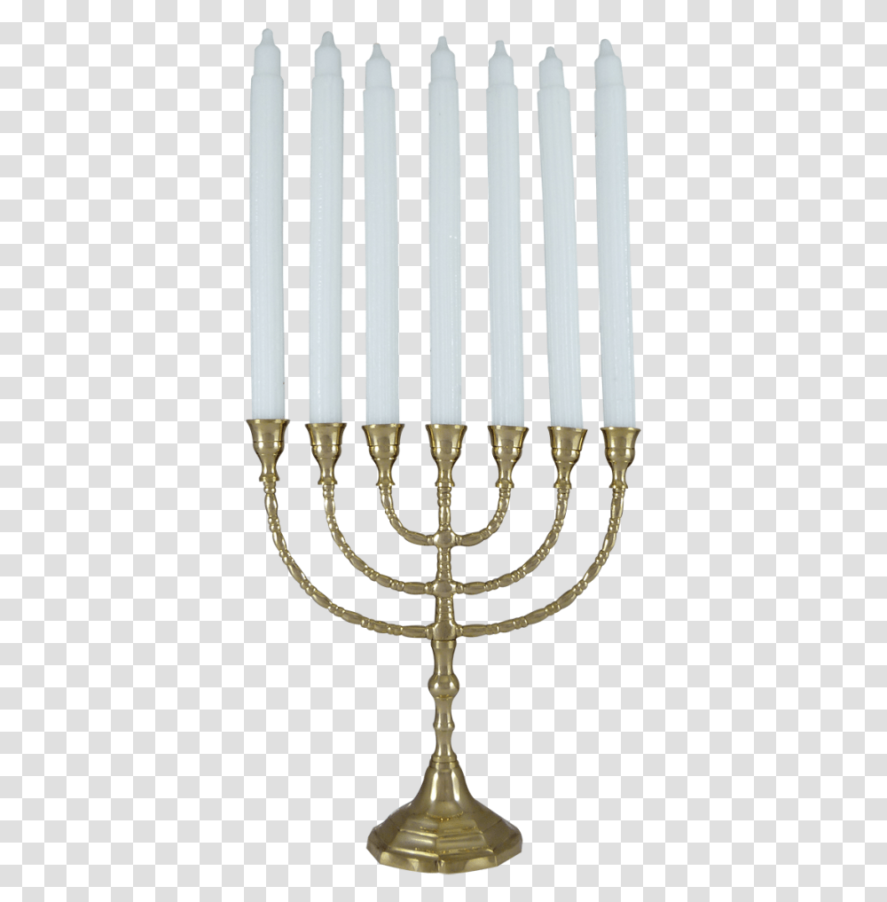 Candle Holder Solid Brass Menorah 7 Candle Stand, Lamp, Chandelier, Railing, Light Transparent Png