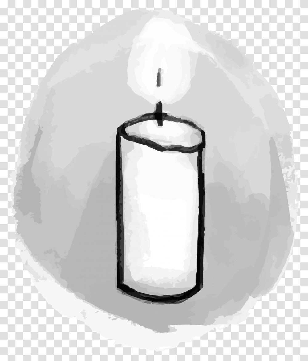 Candle Illustration For Bereavement And Sympathy Catering Illustration, Weapon, Weaponry, Bomb, Lamp Transparent Png