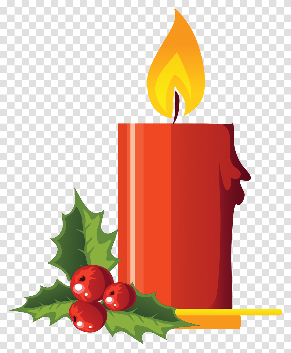 Candle Image Background Holly, Fire, Flame Transparent Png