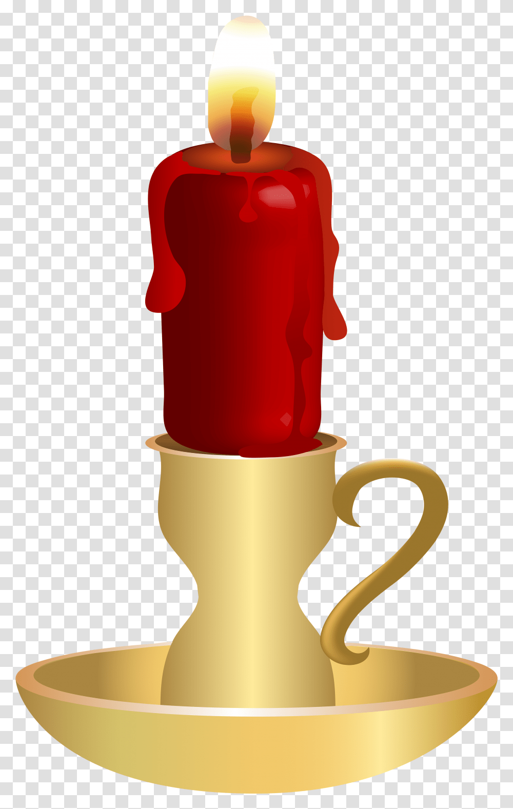 Candle Red Clip Art, Coffee Cup, Ketchup, Food Transparent Png