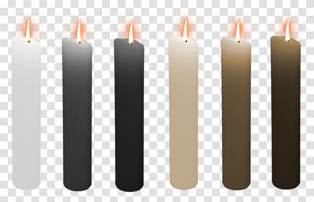 Candlelight Black Candles Burning, Fire, Flame Transparent Png