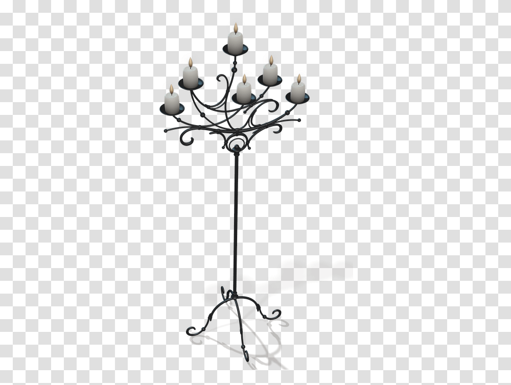 Candles Candle Holders Light Candlelight Romantic Candles On Stand, Lamp, Chandelier, Utility Pole, Screen Transparent Png