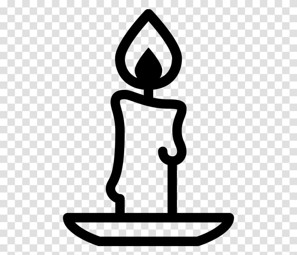Candles Clipart Clip Art Black And White Candle, Gray, World Of Warcraft Transparent Png