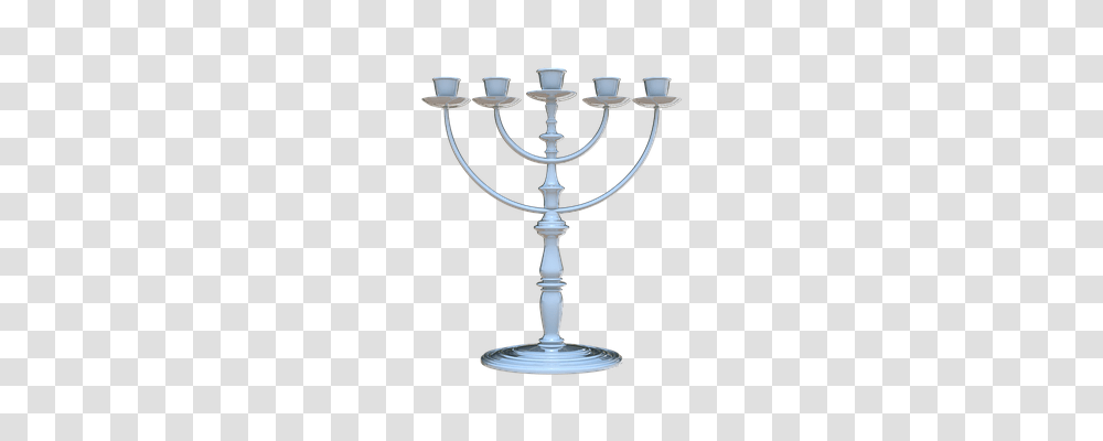 Candlestick Lamp, Glass, Crystal Transparent Png
