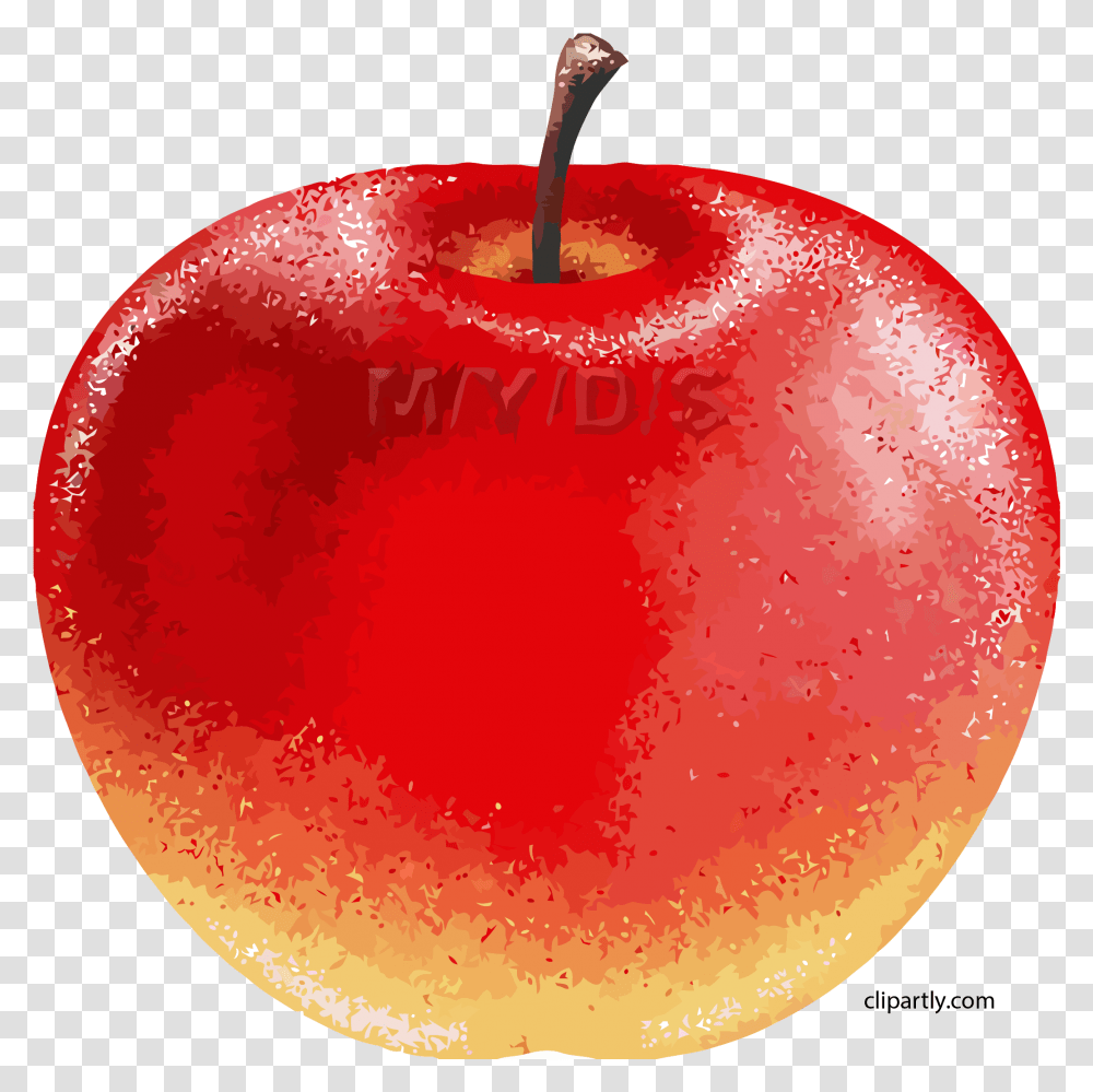 Candy Apple Clipart Apple, Plant, Fruit, Food, Cherry Transparent Png