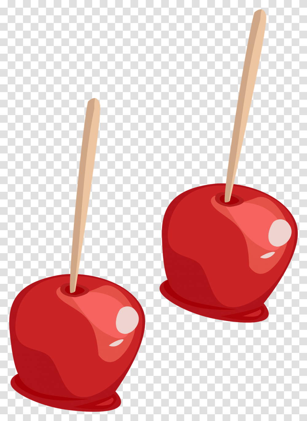 Candy Apple Clipart Pipoca Junina, Plant, Fruit, Food, Cherry Transparent Png