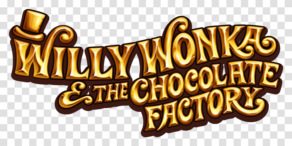 Candy Bar Clipart Cocoa Willy Wonka And The Chocolate Factory Sign, Slot, Gambling, Game, Word Transparent Png
