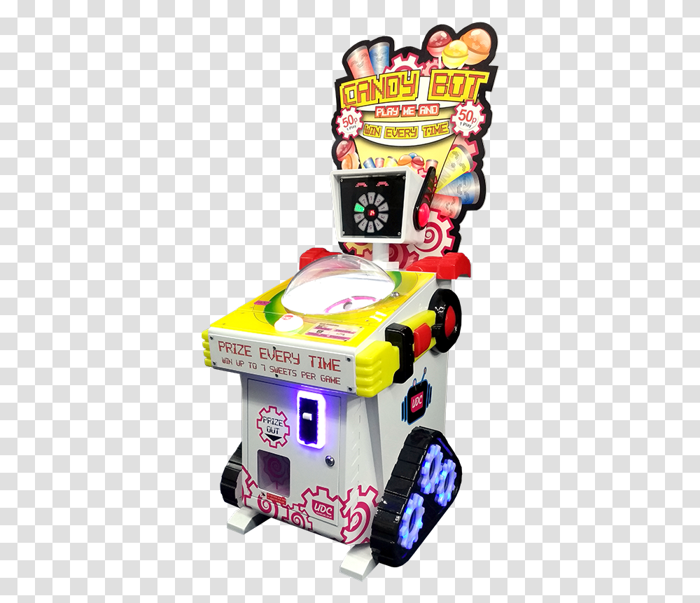 Candy Bot Candy Bot Candy Bot, Toy, Arcade Game Machine, Robot Transparent Png