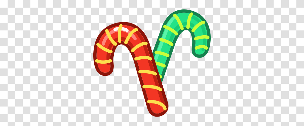 Candy Cane Canes Christmas Free Icon Of & New Year Language, Stick, Dynamite, Bomb, Weapon Transparent Png