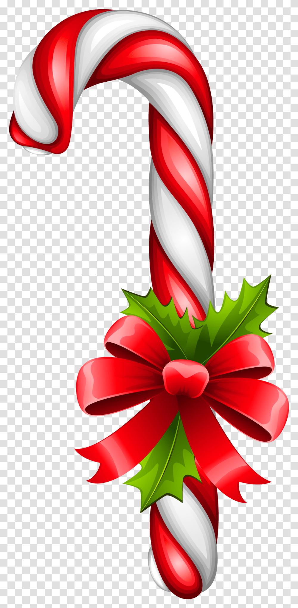 Candy Cane Christmas Clip Art Christmas Candy Cane, Plant, Food, Gift, Flower Transparent Png