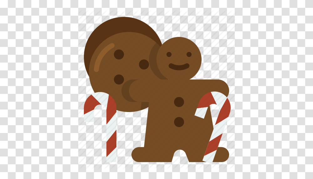 Candy Cane Christmas Cookies Delicious Icon, Food, Biscuit, Gingerbread, Outdoors Transparent Png