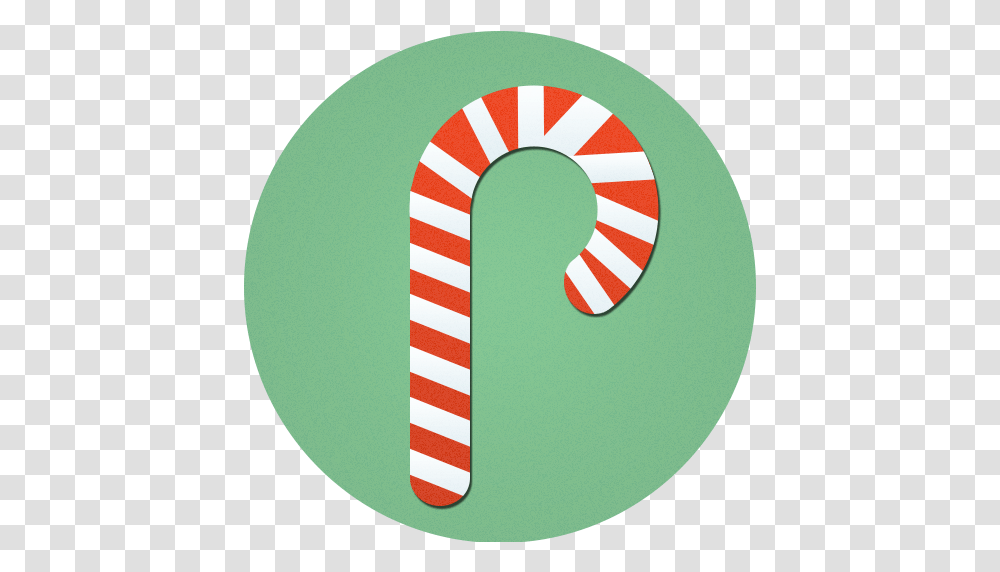 Candy Cane Christmas Icon Christmas Icon Candy, Text, Road Sign, Symbol, Stick Transparent Png