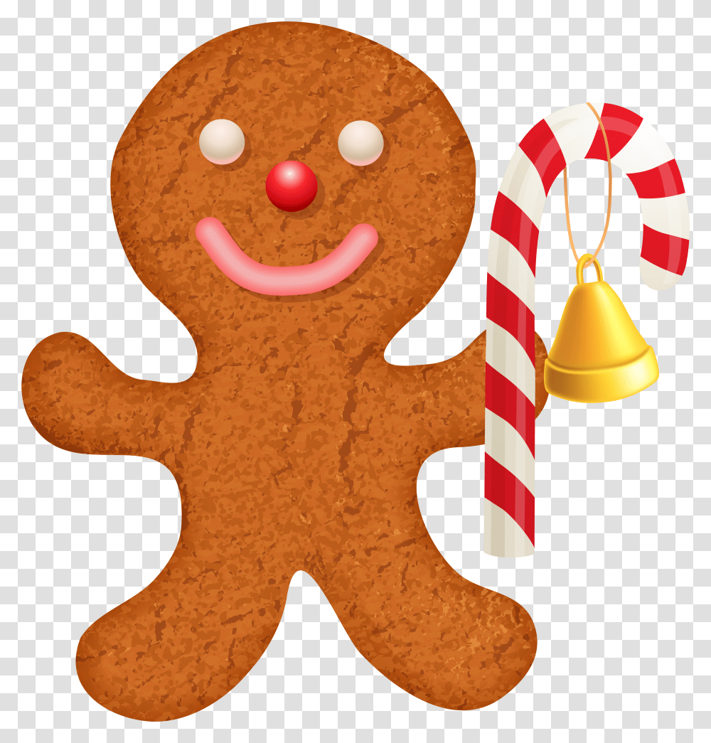 Candy Cane Clipart Arrow Candy Cane Gingerbread Man, Cookie, Food, Biscuit, Sweets Transparent Png