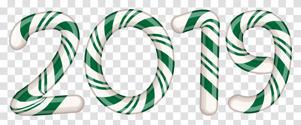 Candy Cane Clipart Winter Christmas Collection And 2018 In Candy Canes, Food, Sweets, Confectionery, Stick Transparent Png