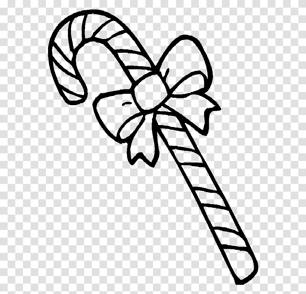 Candy Cane Colouring Page, Gray, World Of Warcraft Transparent Png